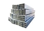 St42 50mm Thickness Galvanized Steel Pipe / Square Steel Pipe