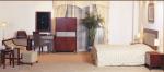 Hotel Standard room Furniture by Bedroom Sets wiht Cherry wood and Upholstered