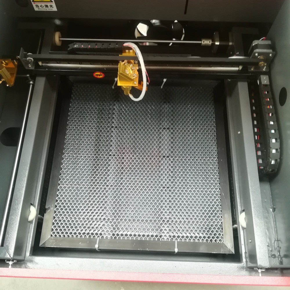 50W 400X400MM 440 laser engraving machine laser cutting machine with auto up and down platform