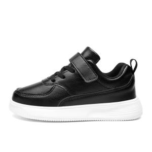 Wholesale Children'S White Sneakers Skate Shoes 2024 Non-Slip Black Shoes Leather Waterproof Non-Slip Sports Shoes from china suppliers