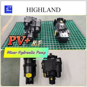 China Hydraulic Transmission Mixer Hydraulic Pump With 35Mpa Rated Pressure on sale