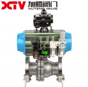 Wholesale High Mount Pad ANSI Flanged Ball Valve for Severe Service Applications Q41F-150LB from china suppliers