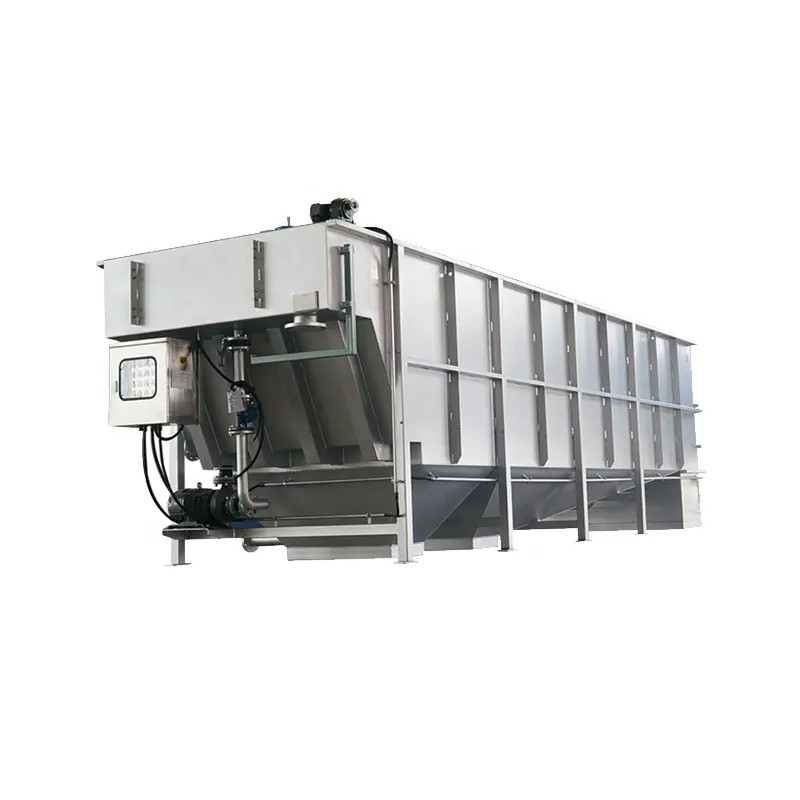 Pigs Sheep Goats Slaughterhouse Sewage Treatment Machine DAF System Dissolved Air Flotation Clarifier