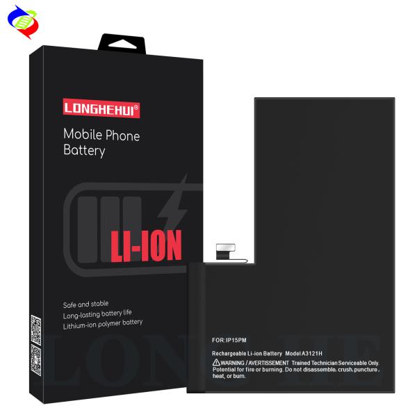 100% Compatible Black 4422mAh Replacement Battery for iPhone 15promax Phone