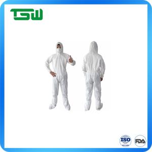Wholesale Chemical Protective 75gsm Microporous Nonwoven Disposable Coveralls from china suppliers