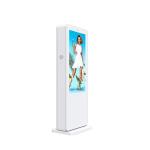 Floor Standing Outdoor Digital Signage 55 Inch , Interactive Touch Screen