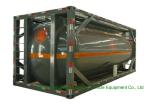 316 Stainless Steel ISO Tank Container 20 FT For Hazardous Liquids Road