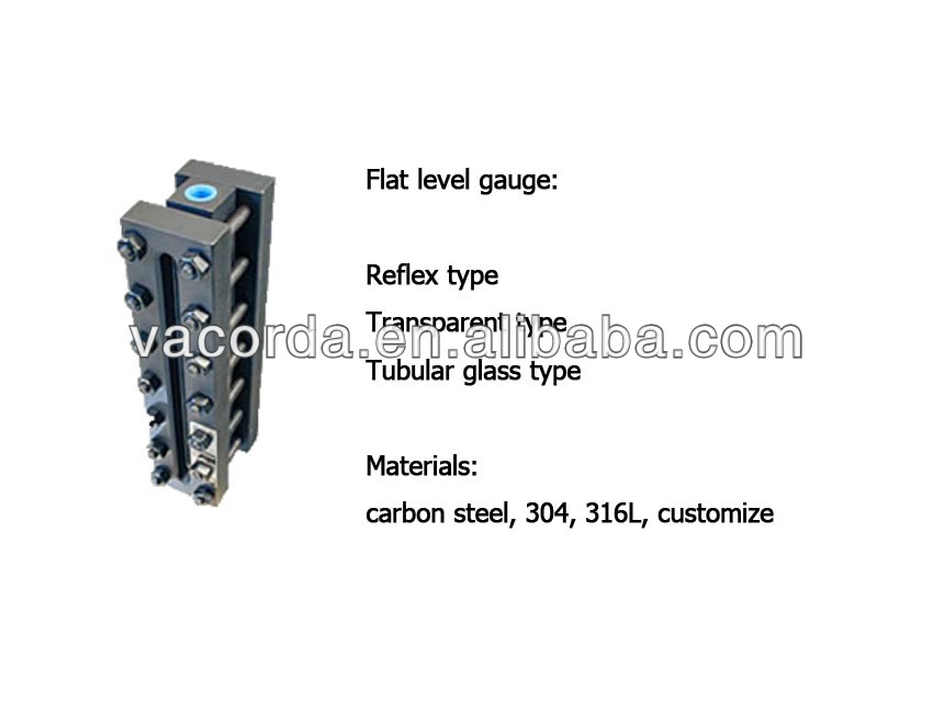 Easy Operation Reliable Sealing Hot Water Level Sensor Oil Sight Glass Level Gauge