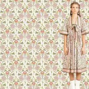 Wholesale Tie Dying Cupro Viscose Printed Woven Fabrics 138cm-145cm Stretchable from china suppliers