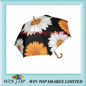 Wholesale 23&quot; Auto Promotion Wooden Umbrella(WT5078) from china suppliers