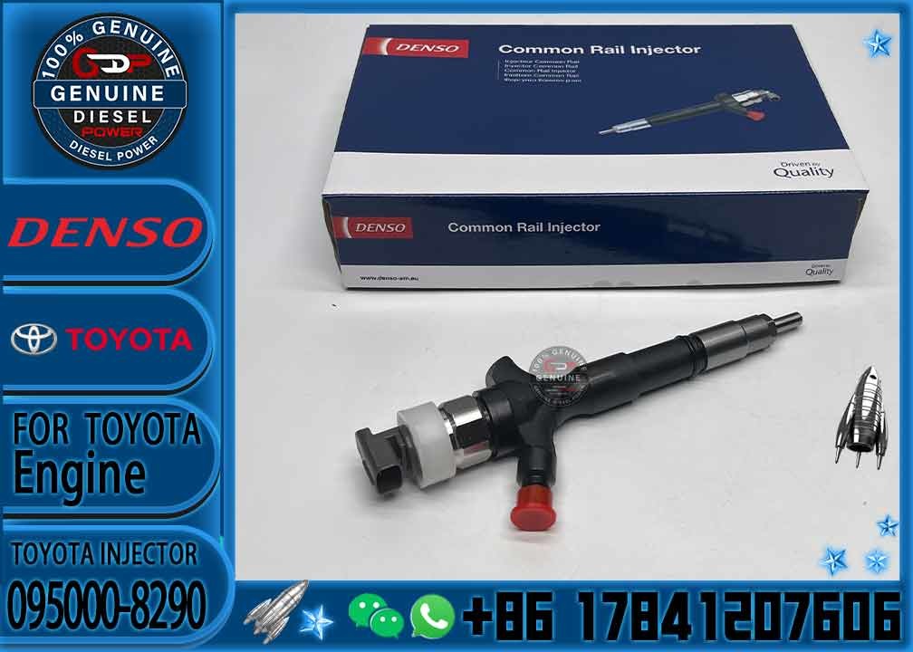 ISO9001 Injection Valve 095000-8290 23670-0L050 Engine Diesel Fuel Common Rail Injector
