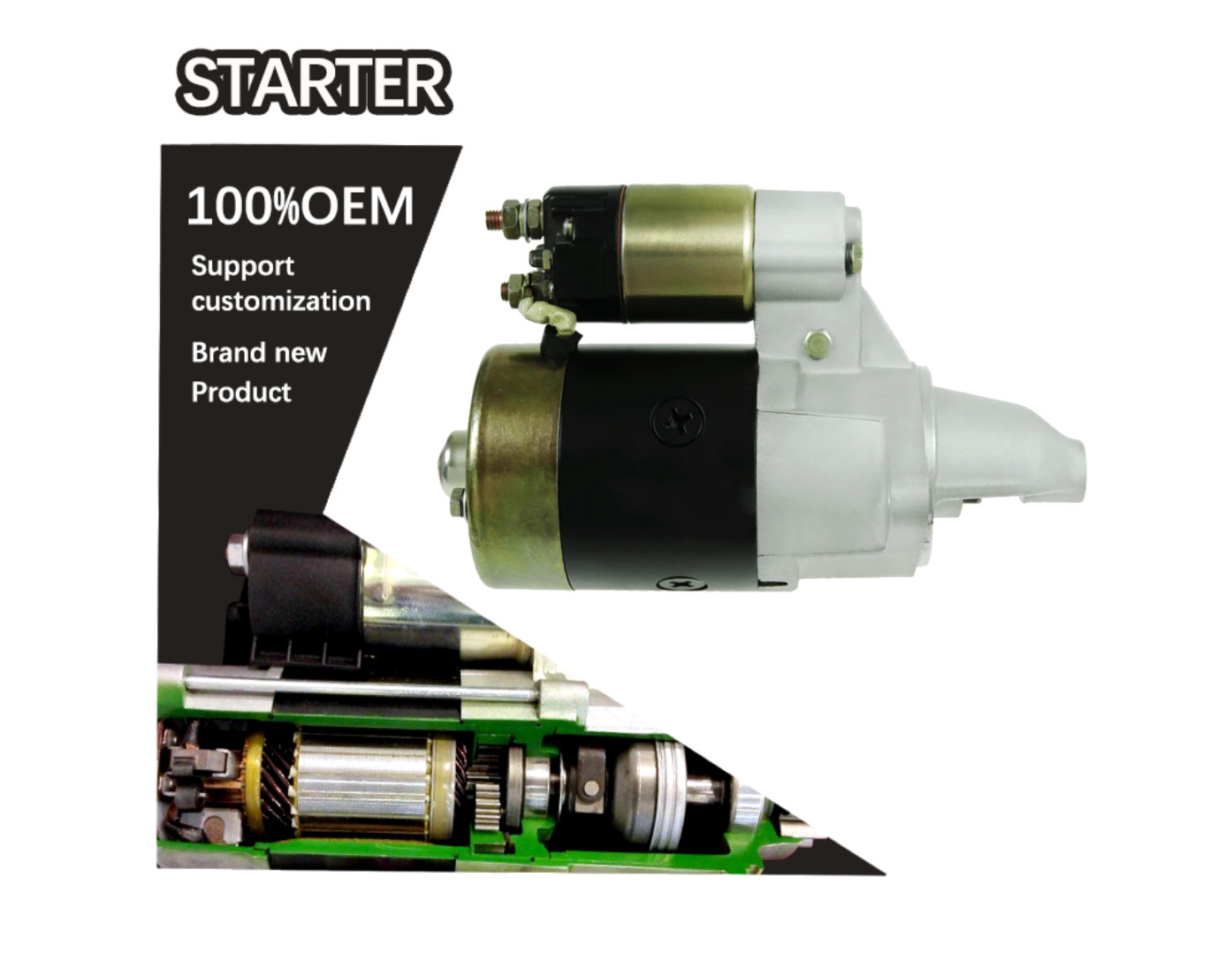 12V 8T CW STARTER 028000-9490, 028000949, 0280009490, 128000-4530, 128000-4531, 2310087709, 23300-87709, 2330087709
