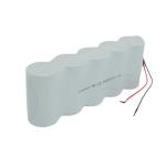 High Temperature Emergency Lighting Battery Pack NiCD D4000mAh 6.0V