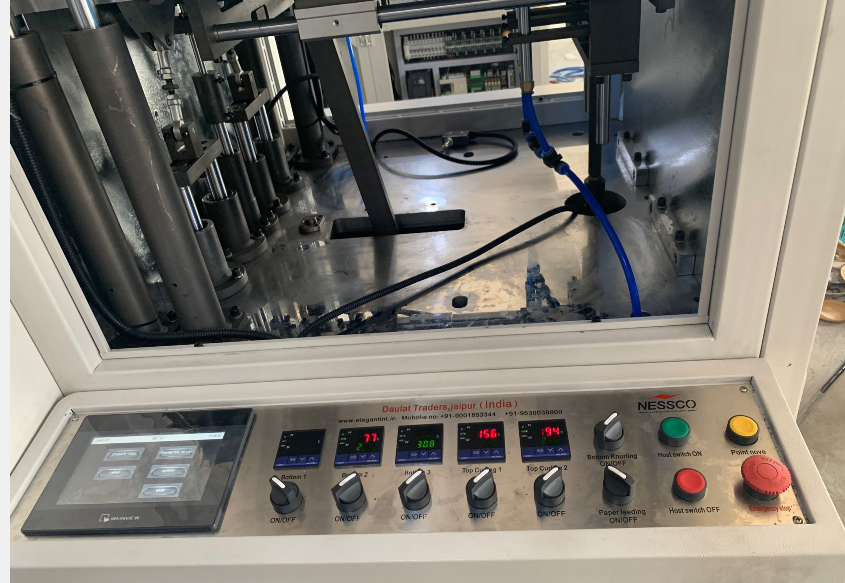New High Speed Full AUTOMATIC Paper Lid making machine
