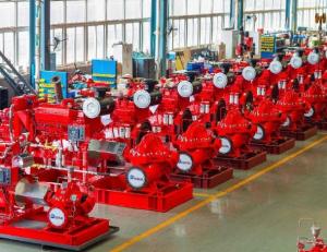 Wholesale Large Capacity Ul Listed Fire Pumps / Bronze Fire Fighting Diesel Pump from china suppliers