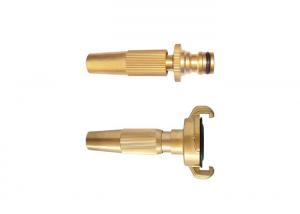 Wholesale Adjustable Brass Spray Nozzle Multipurpose For Garden Cleaning / Watering from china suppliers
