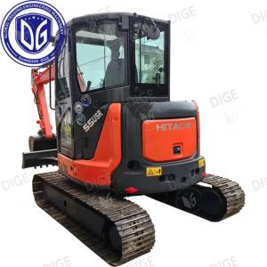Wholesale Origin Japan ZX55 Used Hitachi Excavator ZX55 Crawler Excavator Secondhand Hitachi Hydraulic Excavator ZX55 from china suppliers