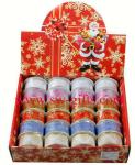 Organza Bling Ribbon Wreath Christmas Present Weeding Wire Edged Packing Gifts