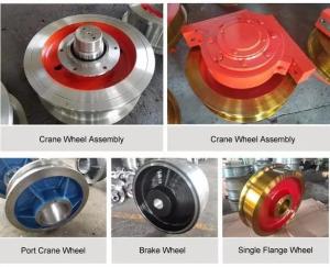 Wholesale Steel Crane Shaft Cast Ld Wheel Block Set For Overhead Crane from china suppliers