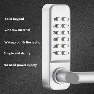 Wholesale Zinc Resettable Combination Keyless Doorlock 142 X 42 X 26 Mm from china suppliers