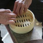 Customized Logo Acceptable Bamboo Steamer Basket Food Grade Food Dumplings