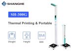 Human Medical Body Composition Analyzer , Portable Height And Weight Measuring
