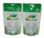higher cost performance doypack toy packaging plastic zipper bag