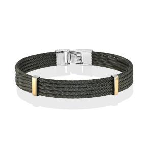 Wholesale Beaded Mens Stainless Steel Bangle Bracelets Luxury Multilayer Woven Braided Leather Bracelet from china suppliers