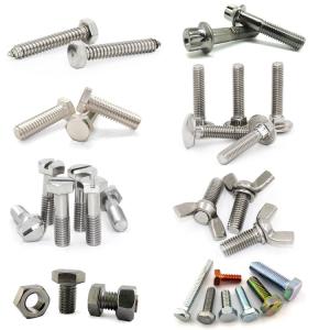 Wholesale Custom Bolt Nut Manufacturer , Hex/Flange Bolts &amp; Nuts OEM for Automotive Construction from china suppliers
