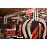 Workout Parkour Gym Equipment Warrior Course Horseshoe Inflatable Parkour Air