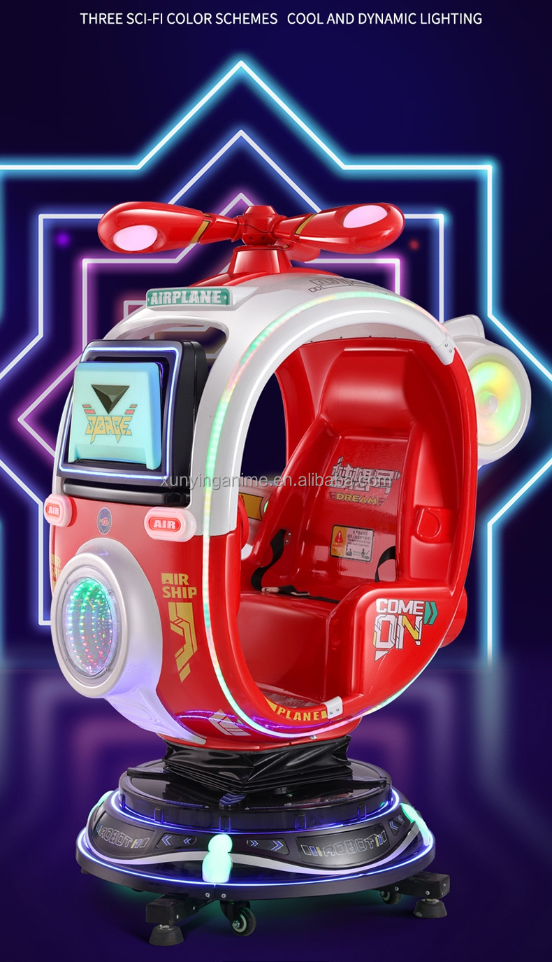 Coin Operated Kiddie Ride for Rent 85*51*96cm Size Metal acrylic plastic Material