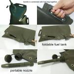 20L 30L 50L Car Truck Aircraft Refueling Bladder TPU Flexible Fuel Tank Gasoline