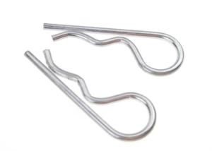 Wholesale Zinc Carbon Steel DIN 11024 Fastener Pins R Spring Cotter Pin for Security Snap 2 X 50 mm from china suppliers
