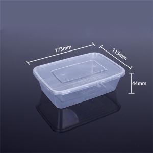 Wholesale Europ Pack Biodegradable 650ml Disposable Plastic Meal Tray from china suppliers