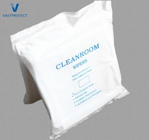 Wholesale 9*9 inch Microfiber Cleanroom Wipers Lint Free 100% Polyester Cleaning Cloth for High from china suppliers