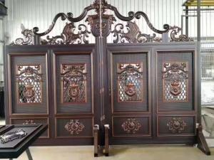 Wholesale Power Coated Frame Aluminium Garden Gate Sustainable from china suppliers