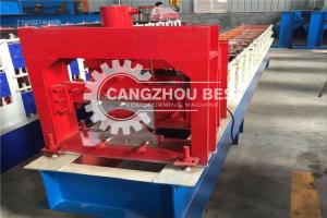 Wholesale Glazed Roof Sheeting Metal Ridge Cap Roll Forming Machine Stable Performance from china suppliers