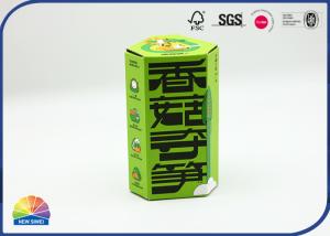 Wholesale Polygon Structure Corrugated Paper Box Green Color Matte Lamination from china suppliers