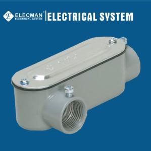 Wholesale 2&quot; Combination Aluminum Conduit Bodies Electrical Condulets LR Type from china suppliers