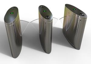 Wholesale RS485 304 Stainless Steel Facial Recognition Flap Gate Barrier from china suppliers