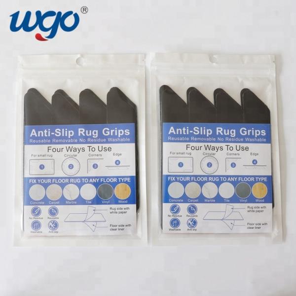 Removed No Residue Anti Slip Rug Grippers Washable Self Adhesive