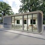 Aluminum Container House For Deluxe Double-Deck Homestay Holiday Cottage In