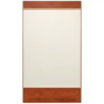 Tall Retail Wall Display Shelves Glass Fronted Wall Mounted Display Cabinet With