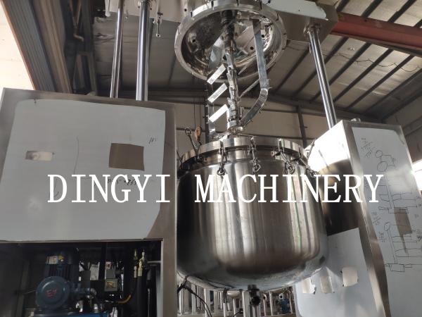 Steam Heating High Shear Homogenizer Mixer , Custom Made Industrial Mixing