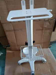 Wholesale White medical computer workstation cart for monitoring hospital from china suppliers