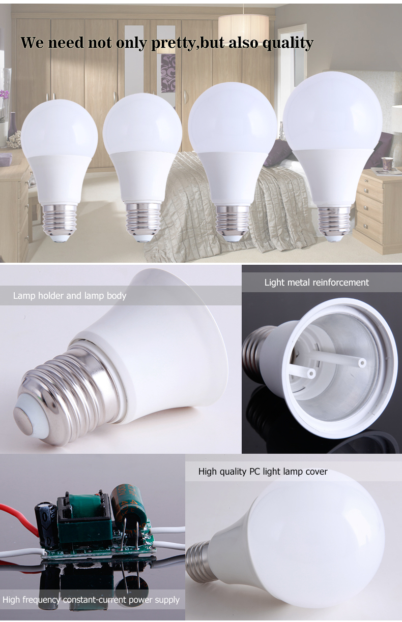 A19 LED bulb 5w E27 LED bulb supplier