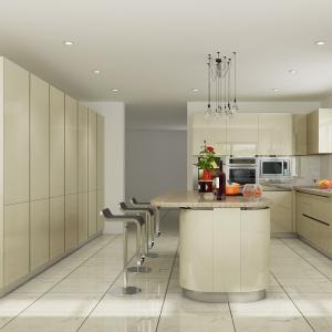 Wholesale Pull Out Basket Melamine Kitchen Cabinets White Kitchen Pantry OEM from china suppliers