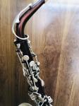Golden Eb Alto Saxophone Sax Brass Body White Shell Keys Woodwind Instrument