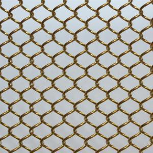Wholesale OEM Stainless Steel Metal Coil Drapery Woven Wire Mesh Shower Curtain from china suppliers