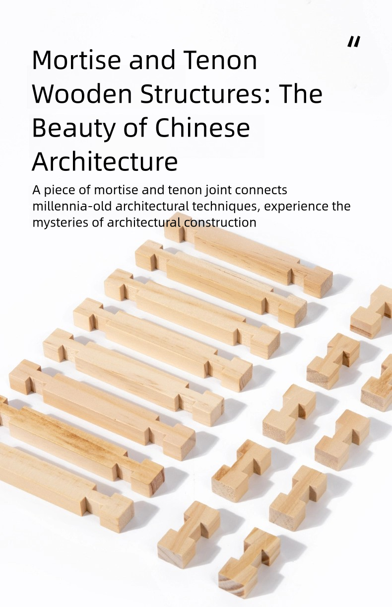 Creative Wooden Colorful Building Blocks Game Early Education Enlightenment Building Toy Educational Engineering Training Toy